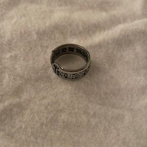 Chrome Hearts Inspired Horseshoe Ring
